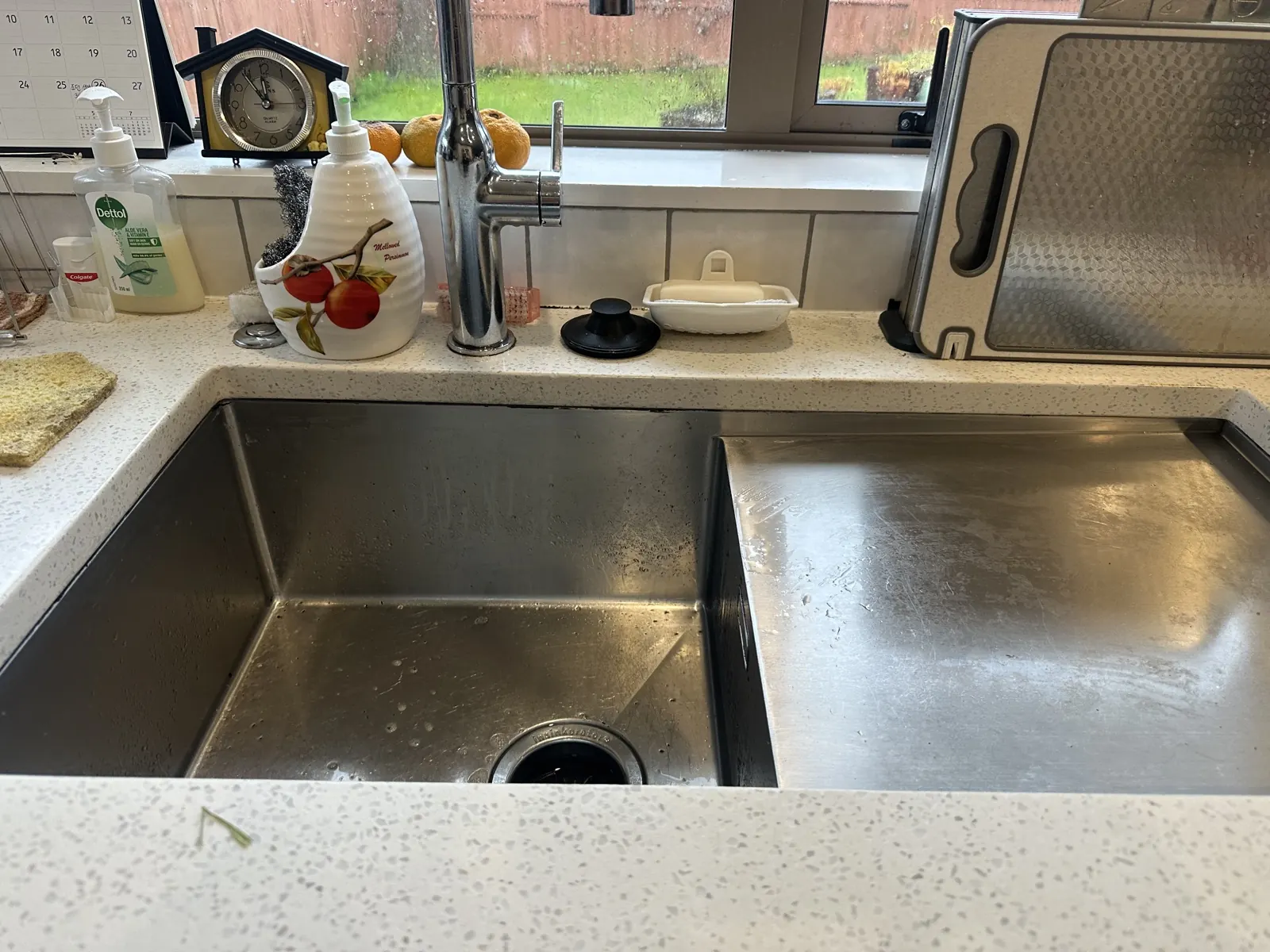 Kitchen Sink Support Bracket Repair