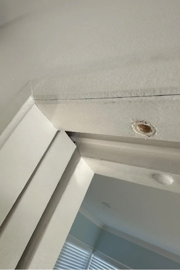 Cavity sliding door closing flush against the jamb after adjustment, no gap, East Tamaki Heights