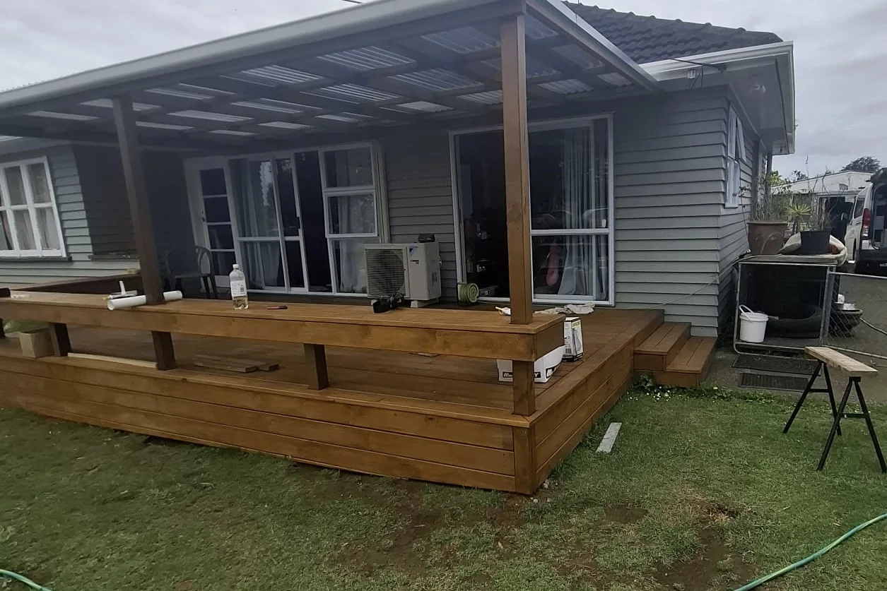 New Deck Build — Tuakau